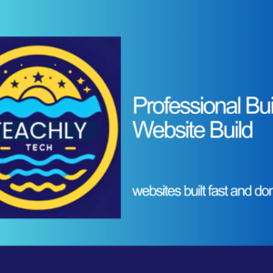 website build: professional build